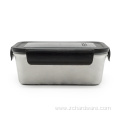 Reusable Three Sizes Rectangle Airtight Bento Food Container